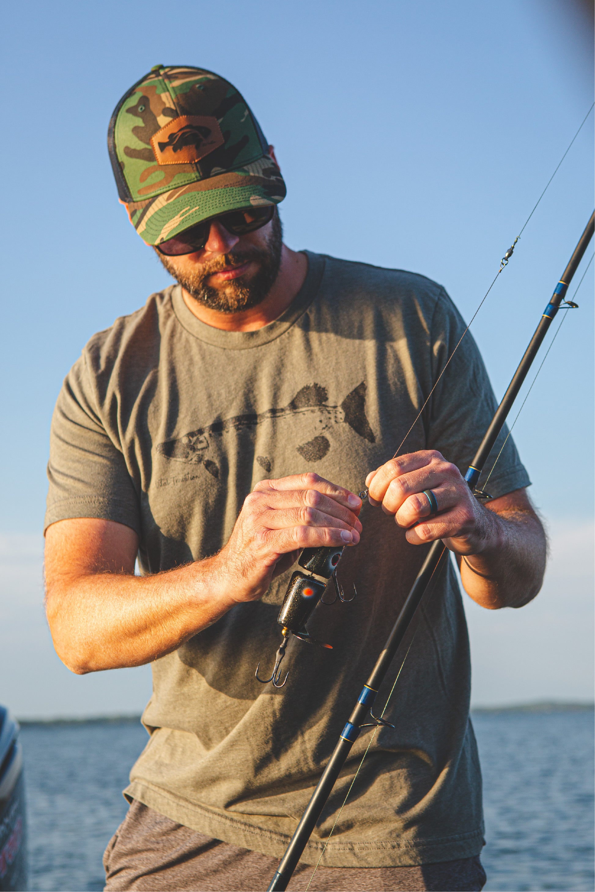 Vital Muskie Fishing Soft Short Sleeve T-Shirt – Vital Tradition Outdoors